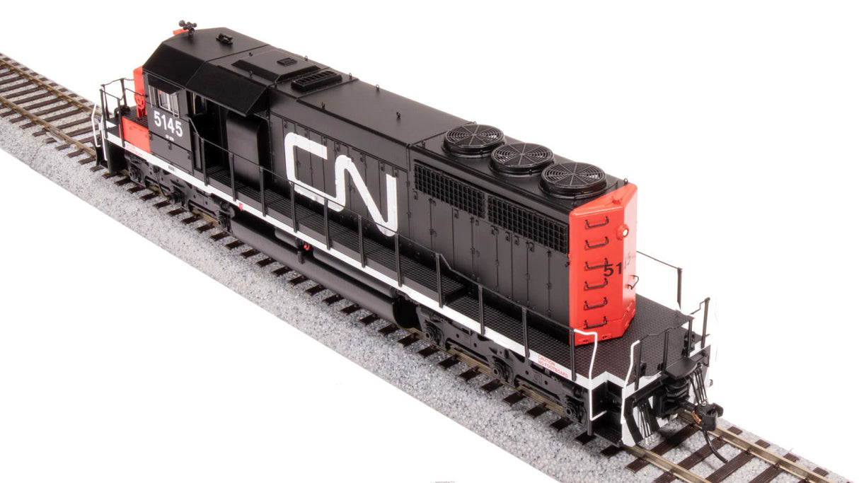 BLI 7635 EMD SD40, CN 5228, CN NOODLE Paragon 4 w/Sound & DCC HO Scale Broadway Limited