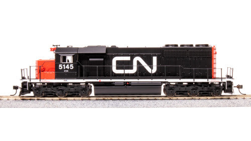 BLI 7634 EMD SD40, CN 5145, CN NOODLE Paragon 4 w/Sound & DCC HO Scale Broadway Limited