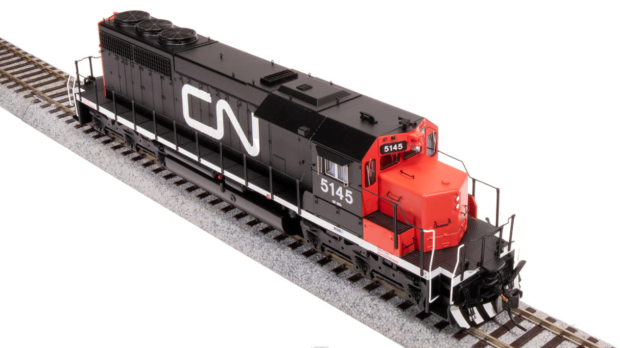 BLI 7634 EMD SD40, CN 5145, CN NOODLE Paragon 4 w/Sound & DCC HO Scale Broadway Limited