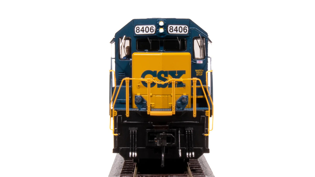 BLI 7641 EMD SD40, CSX 8413, YN3 SCHEME Paragon 4 w/Sound & DCC HO Scale Broadway Limited