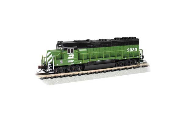 Bachmann 66360 EMD GP40 BN Burlington Northern #3030 - Sound & DCC N Scale