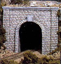 1253 Woodland Scenics / Single-Track Tunnel Portal Woodland Scenics (SCALE=HO) Part # 785-1253