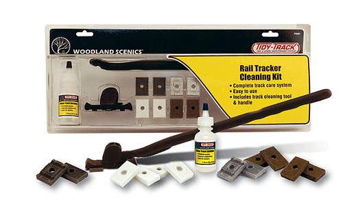 Woodland Scenics 4550 Rail Tracker Cleaning Kit (SCALE=ALL) Part # 785-4550