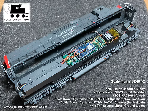 Scale Sound Systems SXTH-UNI1 Scale Trains Universal #1 HO Scale SXTH-UNI1-RC1