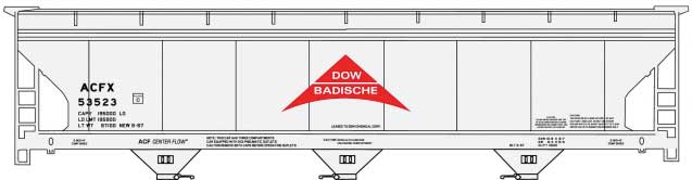 Image for 112-81761 3-Bay Cov Hopp ACF Dow