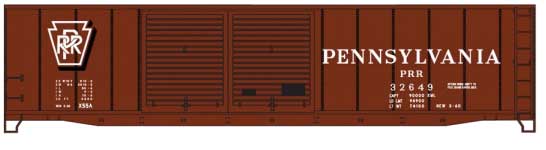 Image for 112-52041 50' DD Steel Boxcar PRR