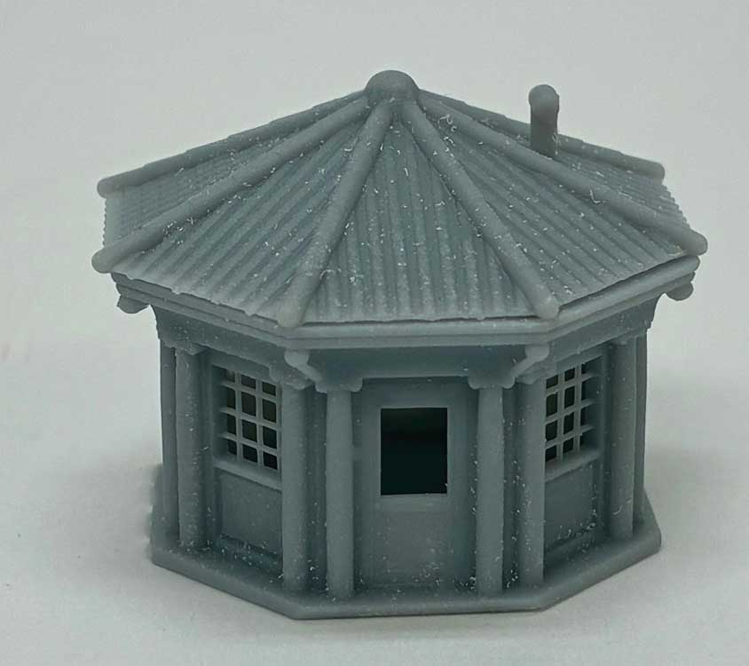 Image for 586-34800 Octogonal Bldng w/Roof