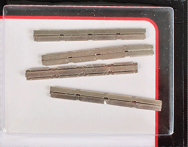 Atlas 2535  Universal Rail Joiners -- Nickel-Silver joiners (Code 80)  pkg(48) (Scale=N) Part #  150-2535