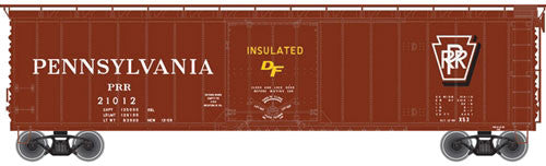 20002978 50' Plug-Door Boxcar - Pennsylvania Railroad #21299 (Tuscan, Shadow Keystone Logo) HO Scale