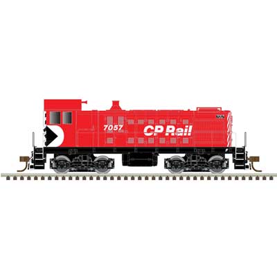 Atlas 40005714 Alco S2 w/LokSound & DCC - Master(R) -- Canadian Pacific #7045 (red, black, white) N Scale