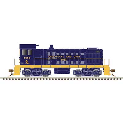 Atlas 40005719 Alco S2 w/LokSound & DCC - Master(R) -- Chesapeake & Ohio #9169 (blue, yellow) N Scale