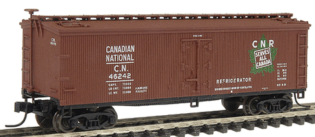 Atlas 50001759 PS-1 40' Boxcar w/8' Door, 12 Stiffener Roof - Ann Arbor #1338 (Boxcar Red, white, Direct Route Slogan, Flag Logo) N Scale
