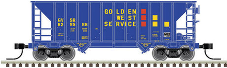 Atlas 50004538 Greenville 100 Ton 2 Bay Hopper GWS  - Golden West Service #6229627 (N Scale) Part#150-50004538