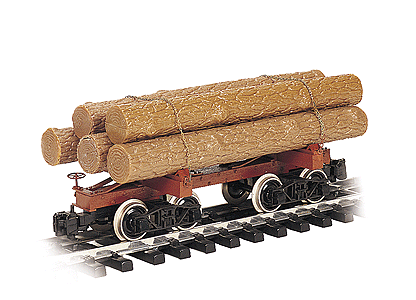 Image for 160-98490 Skeleton log car w/logs