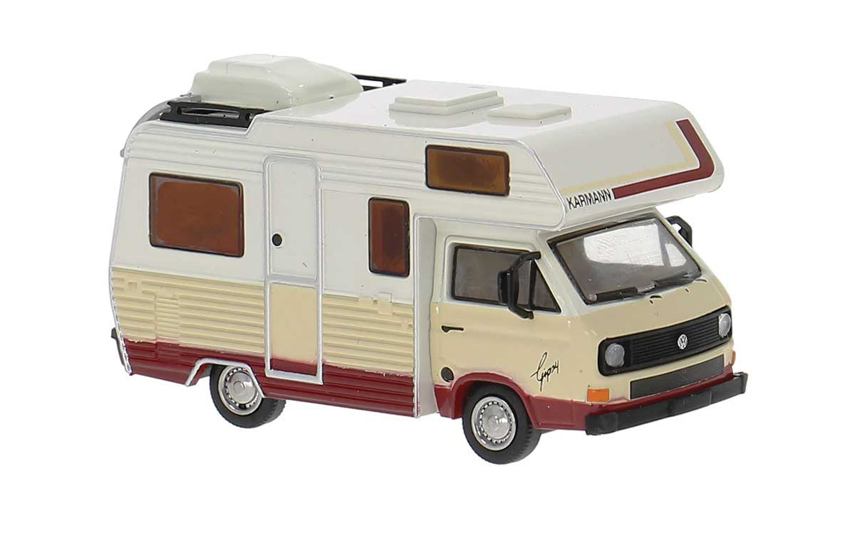 Miniature Camping-car Volkswagen T3 Karman Gipsy – Ixo 1/43 – Neuf