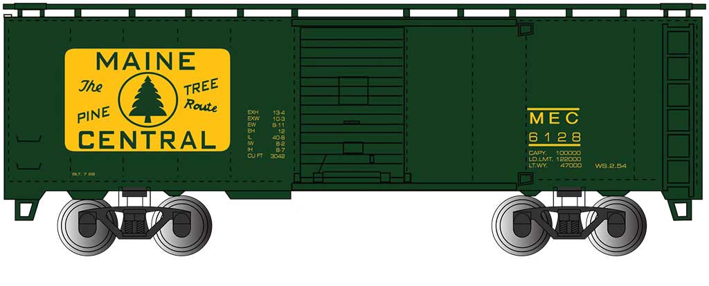 Image for 160-17011 40' Boxcar MEC