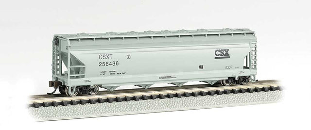 Image for 160-17557 56' 4-Bay CF Hopper CSX#3