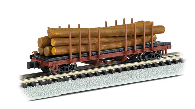 Image for 160-18352 ACF 40' Log Car 1935-1960