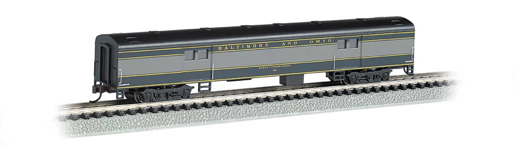 Image for 160-14453 72'SS Baggage Car B&O