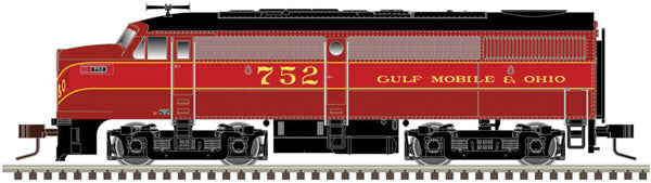Atlas 40004566 FA1 GM&O Gulf, Mobile & Ohio #702 (maroon, red, black) DCC & Sound N Scale