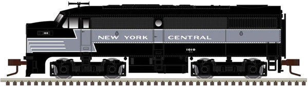 Atlas 40004575 FA1 NYC New York Central #1010 (Lightning Stripe, black, gray) DCC & Sound N Scale