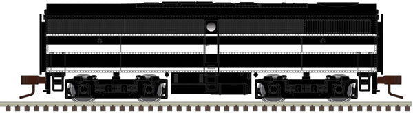 Atlas 40004590 FB1 L&NE Lehigh & New England #753 (black, white) DCC & Sound N Scale