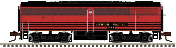 Atlas 40004591 FB1 LV Lehigh Valley #531 (Cornell Red, black) DCC & Sound N Scale