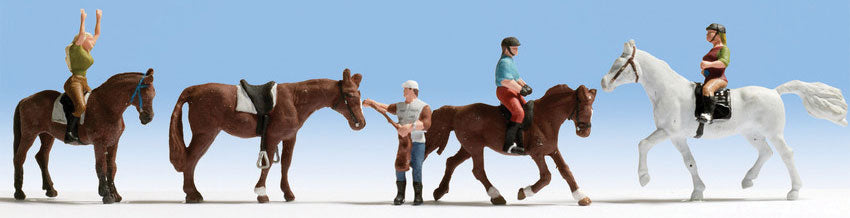 Image for 528-36630 Riders w/Horses 8/
