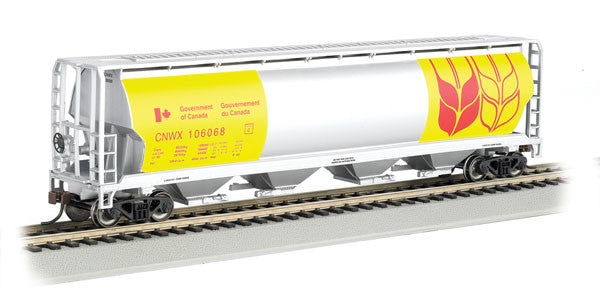 Bachmann {19136} Cylindrical Grain Hopper CNWX - Government of Canada #106068 (Scale=HO) Part#160-19136