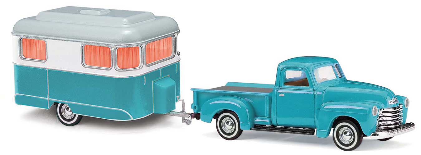 Image for 189-48243 1950 Chevy PU w/Camper