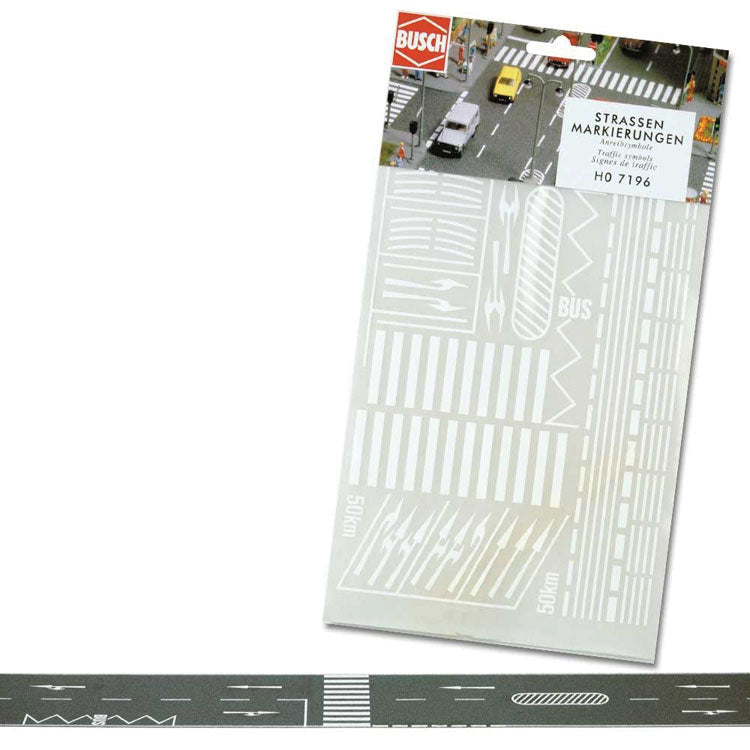 Image for 189-7196 Road Markings Decal