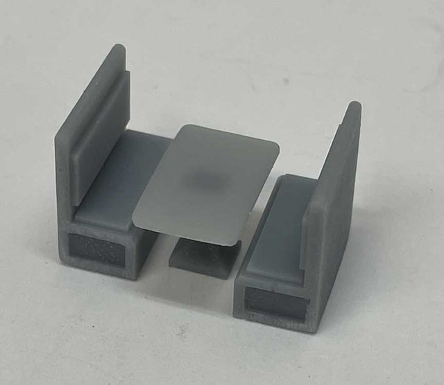 Image for 586-31641 4' Booth & Table Set  3/