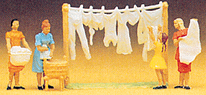 Image for 590-14050 Women Hanging Laundry 4/