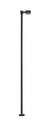 ATLAS 70000208 HO Black Single-Arm Square 3-Pack - Warm White LED HO Scale