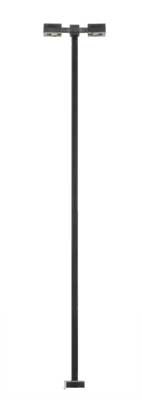 ATLAS 70000216 HO Black Double-Arm Square 3-Pack - Warm White LED HO Scale