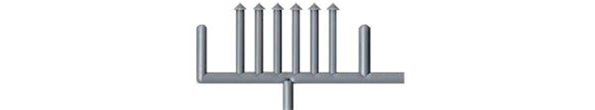 Image for 293-8326 8"Stove Pipe w/Point Cap