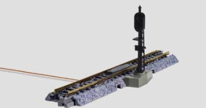Kato 20-606-1 Automatic 3 Color Signal SX with 2-1/2" 64mm Straight - Unitrack N Scale