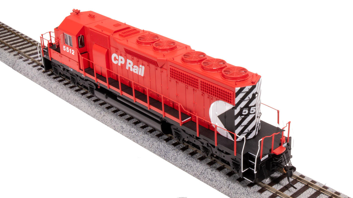 BLI 7637 EMD SD40, CP 5542, PACMAN SCHEME Paragon 4 w/Sound & DCC HO Scale Broadway Limited