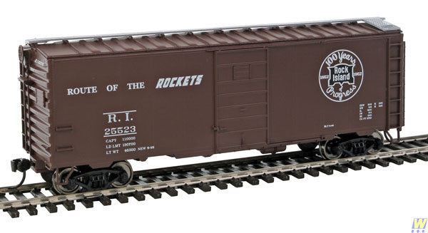 2374 Walthers Mainline / PS1 Bxcr RI #25523 (SCALE=HO) Part # 910-2374