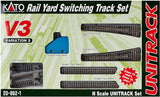 Kato 20-862 V3 Rail Yard Switching Set; N Scale, 20862
