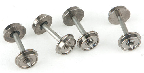 Walthers Proto 920-2304 / 33"- 100 count 33" Turned Metal Wheelsets -- With Metal Axles pkg(100) count (SCALE=HO)  Part # 920-2304