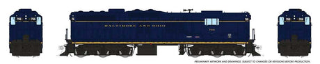 Image for 606-50214 EMD SD9 DC B&O #766