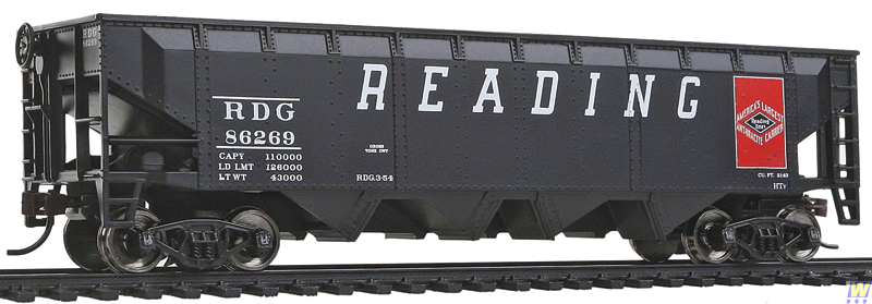 1422 (HO Scale) WAL-931-1422        TL Hopper RDG
