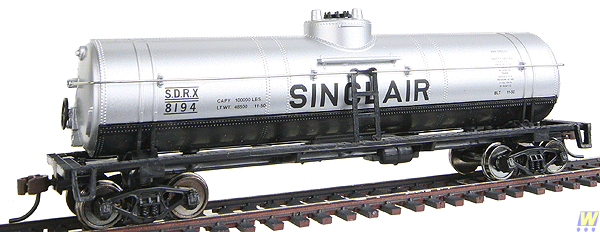 1611 (HO Scale) WAL-931-1611        40' Tank Car SINCLAIR