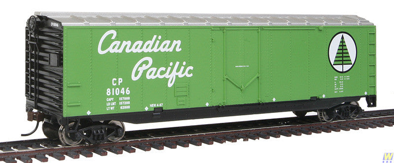 1673 (HO Scale) WAL-931-1673        TL 50' PD Boxcar CP