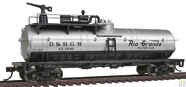 1791 (HO Scale) WAL-931-1791        TL Fire Fight Tank DRGW