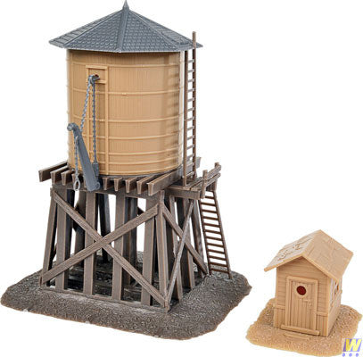 906 (HO Scale) WAL-931-906         Water Tower and Shanty