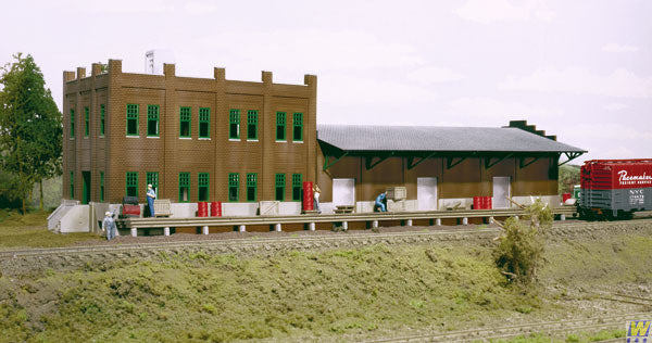 3009 Walthers Water Street Freight Terminal (Scale=HO) Cornerstone Part#933-3009