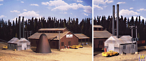 3058 Mountain Lumber Sawmill (Scale=HO) Cornerstone Part#933-3058
