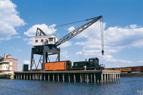 3067 Walthers Pier/Traveling Crane (Scale=HO) Cornerstone Part#933-3067
